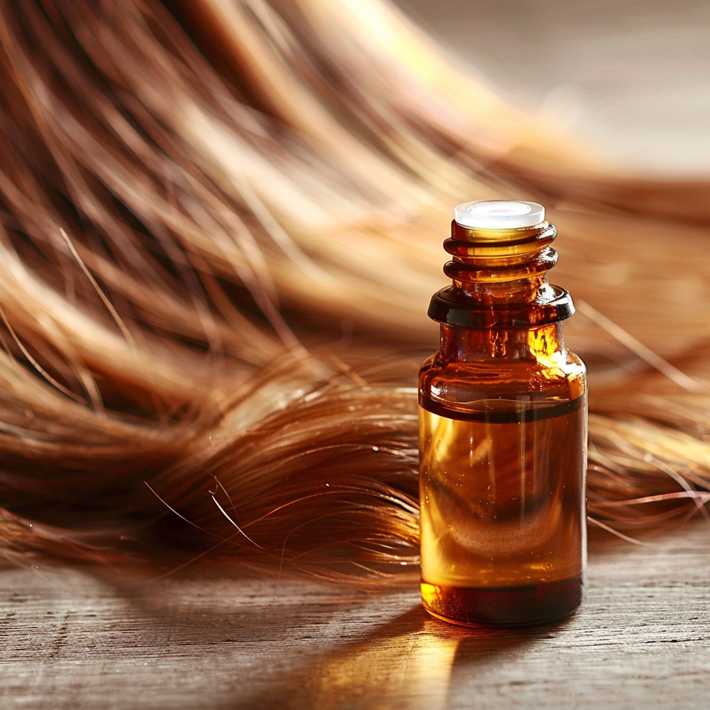 a bottle of crambe abyssinica oil for hair